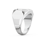 0.18 TCW Round Lab Grown Diamond Men's Wedding Band