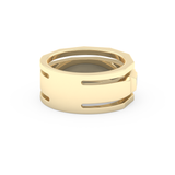0.67 TCW Baguette Lab Grown Diamond Men's Wedding Band