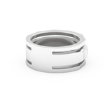 0.67 TCW Baguette Lab Grown Diamond Men's Wedding Band