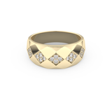 0.231 TCW Round Lab Grown Diamond Men's Wedding Band