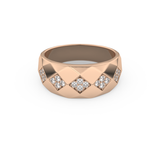 0.231 TCW Round Lab Grown Diamond Men's Wedding Band