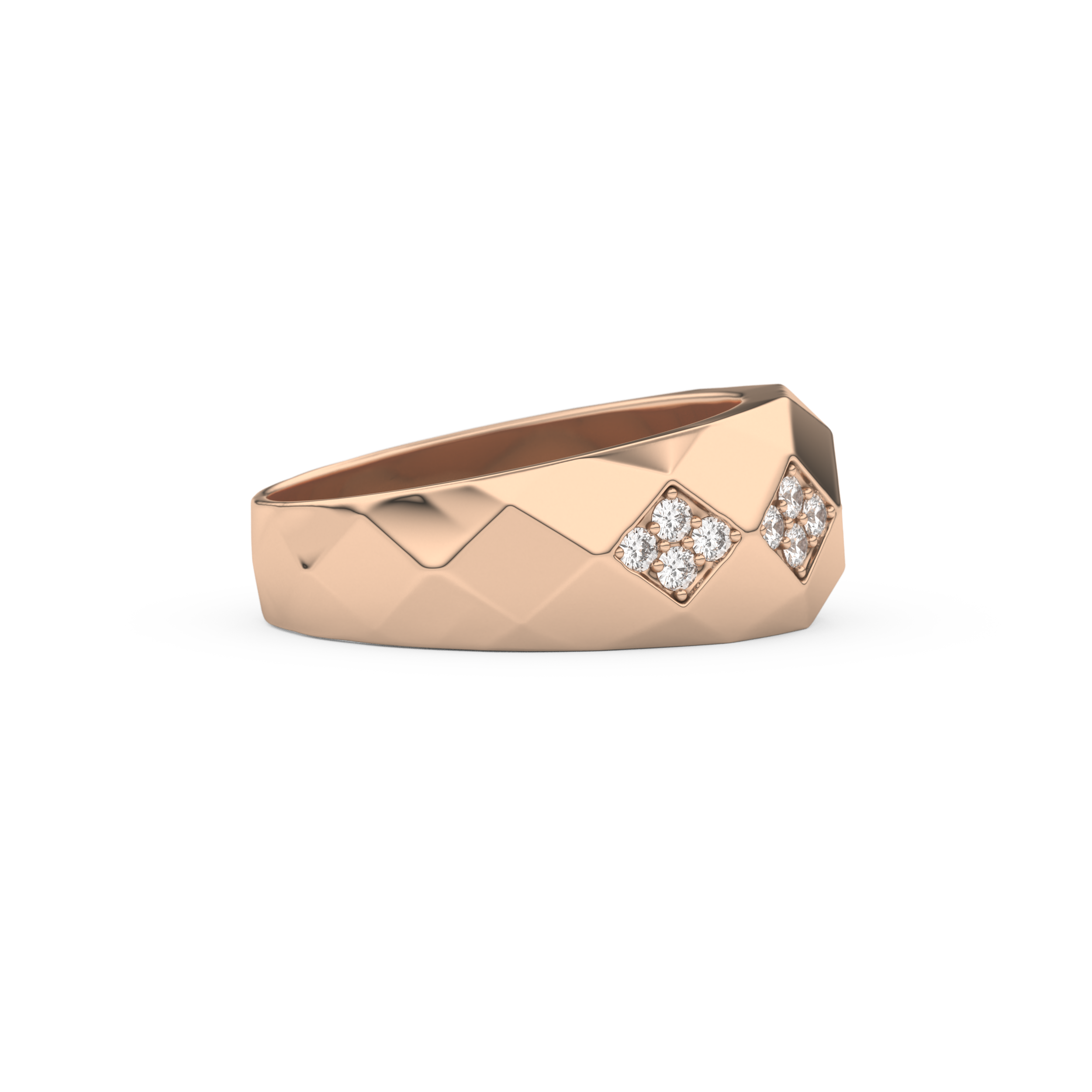 0.231 TCW Round Lab Grown Diamond Men's Wedding Band