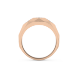 0.231 TCW Round Lab Grown Diamond Men's Wedding Band
