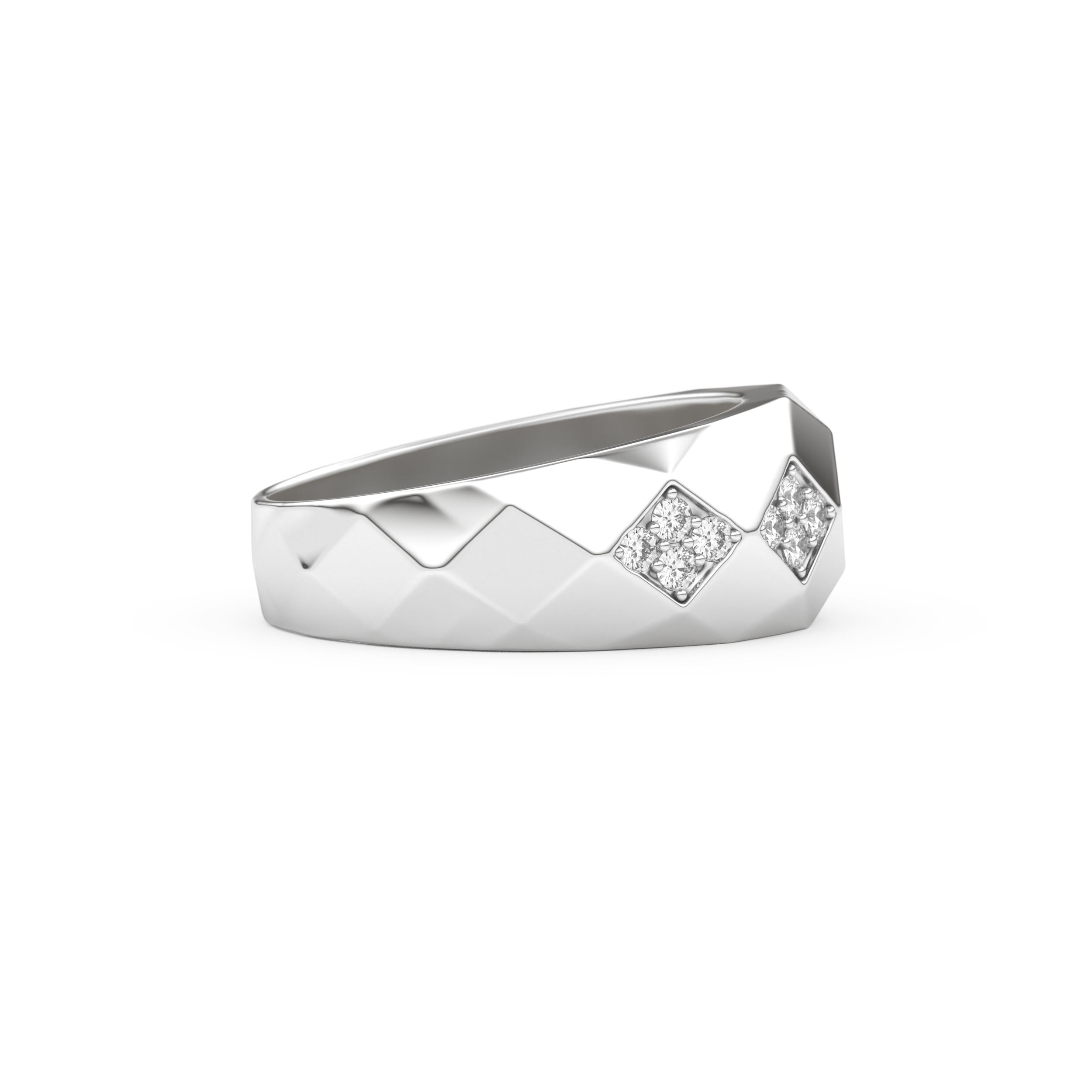 0.231 TCW Round Lab Grown Diamond Men's Wedding Band
