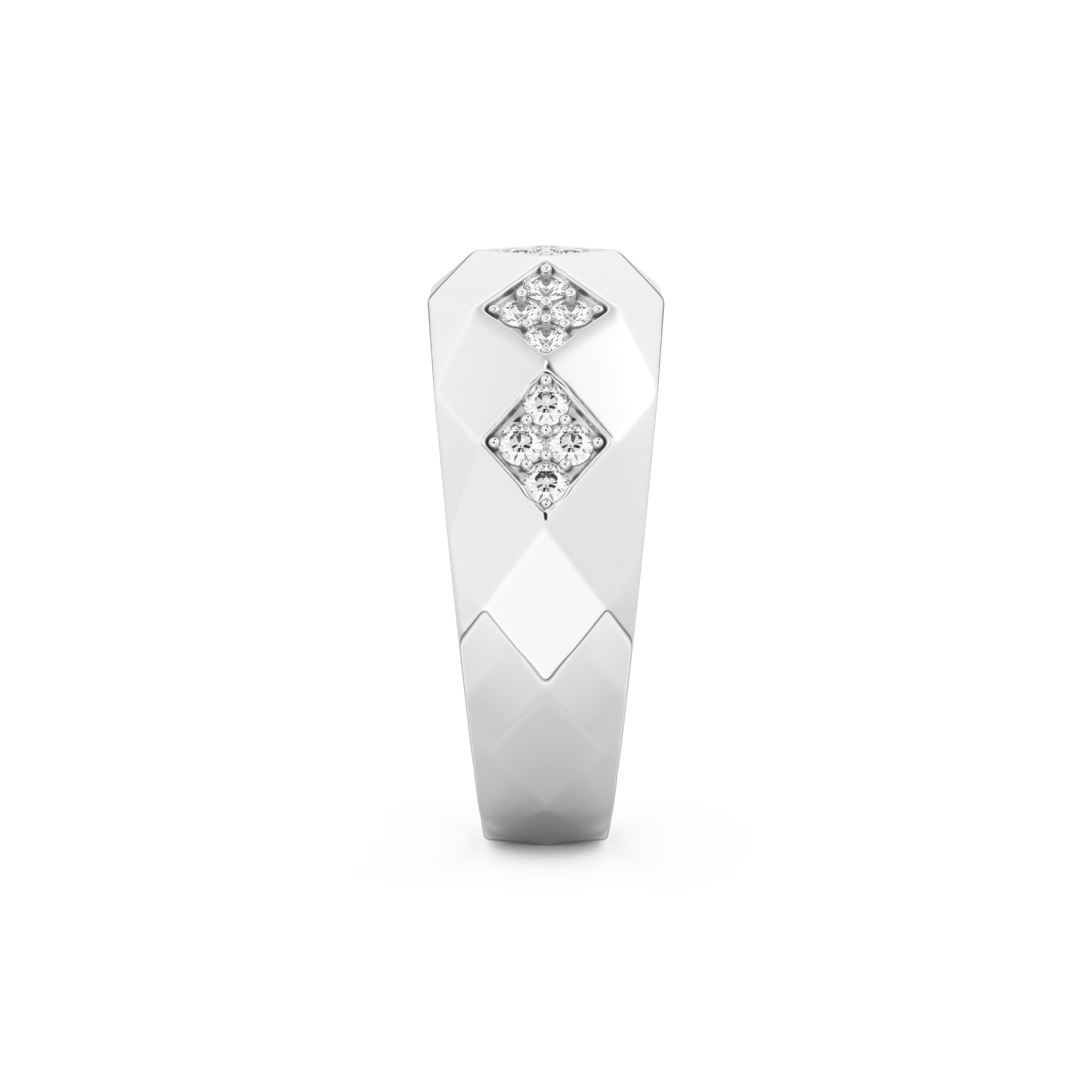0.231 TCW Round Lab Grown Diamond Men's Wedding Band