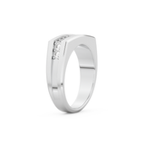0.28 TCW Round Lab Grown Diamond Men's Wedding Band