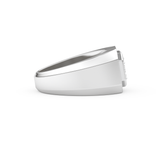 0.46 TCW Round & Baguette Lab Grown Diamond Men's Wedding Band