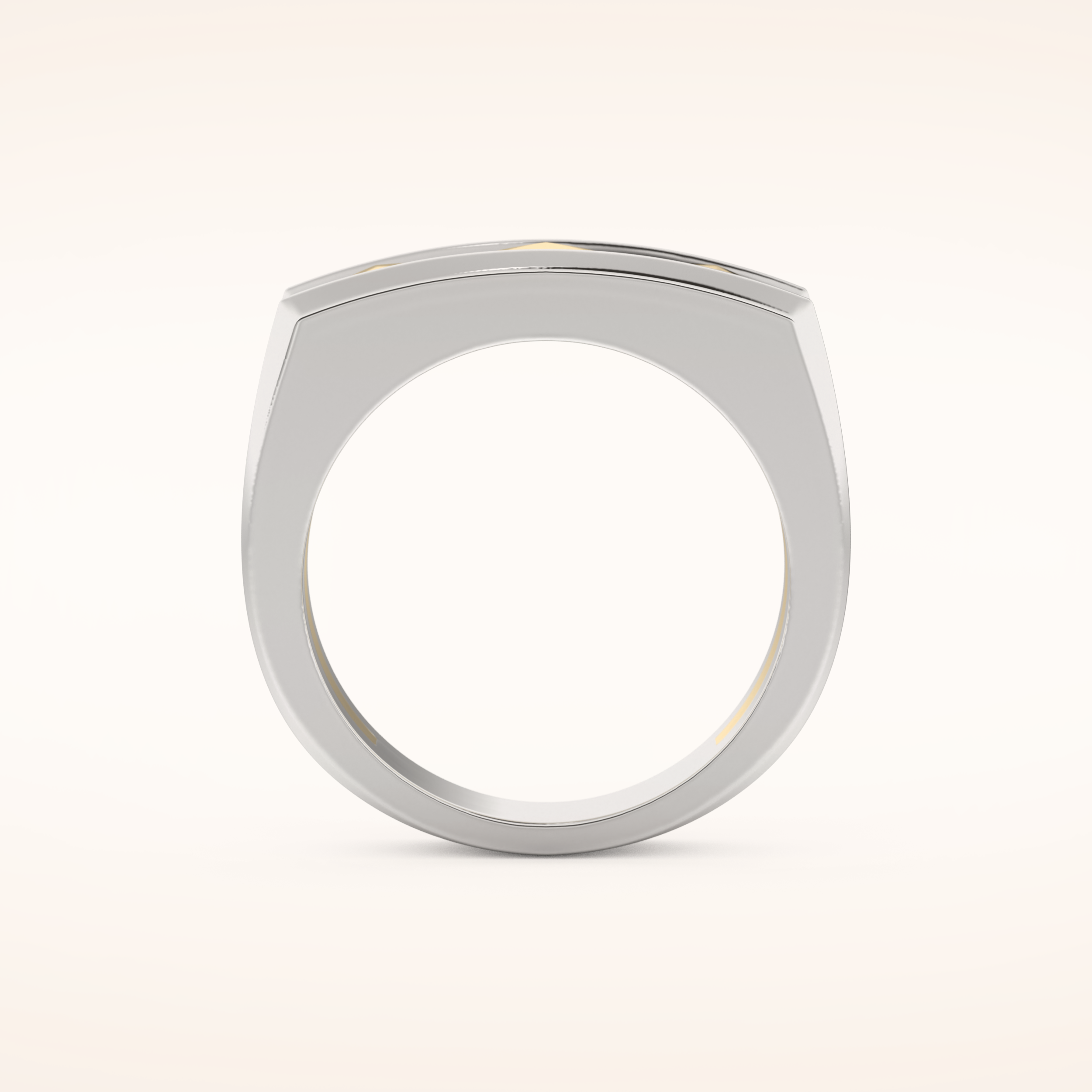 Unique Patterned Wedding Band