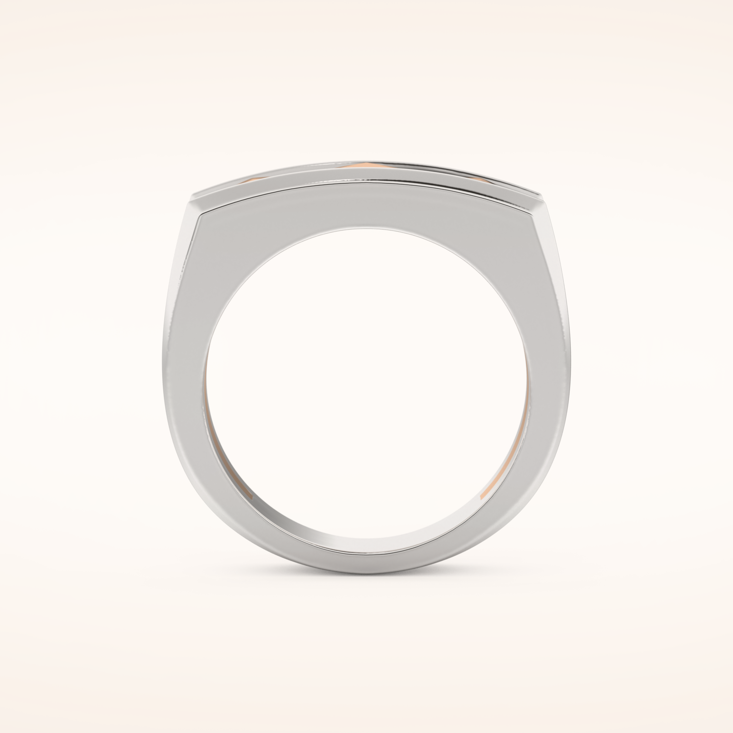 Unique Patterned Wedding Band