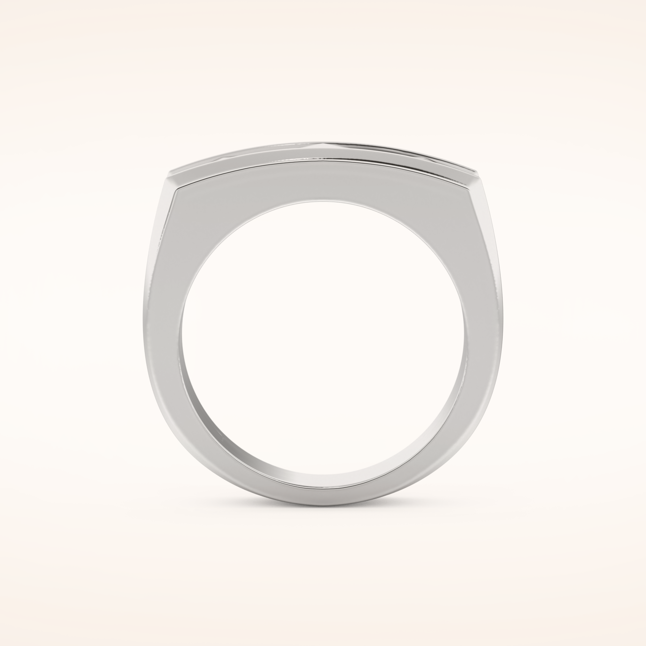 Unique Patterned Wedding Band