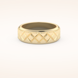 Classic Patterned Wedding Band