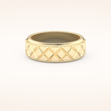Classic Patterned Wedding Band