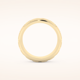 Classic Patterned Wedding Band