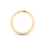 Patterned Men's Wedding Band
