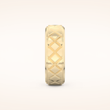 Classic Patterned Wedding Band