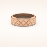 Classic Patterned Wedding Band