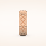 Classic Patterned Wedding Band