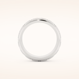 Classic Patterned Wedding Band