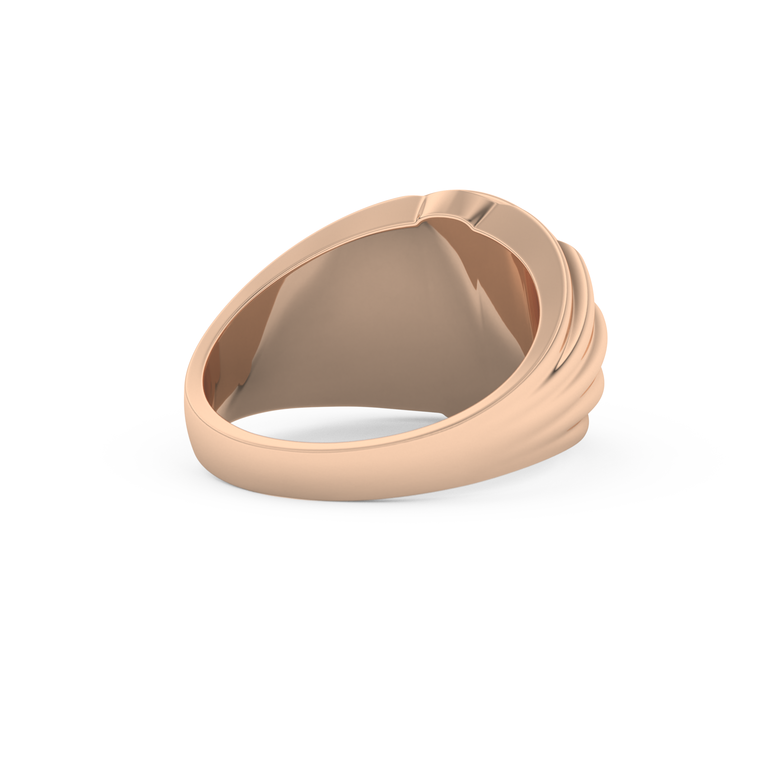 0.417 TCW Round Lab Grown Diamond Men's Wedding Band