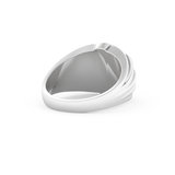 0.417 TCW Round Lab Grown Diamond Men's Wedding Band