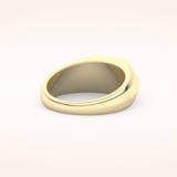 Patterned Men's Wedding Band