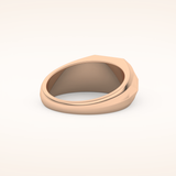 Patterned Men's Wedding Band