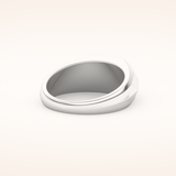 Patterned Men's Wedding Band