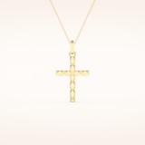Classic Patterned Cross Necklace