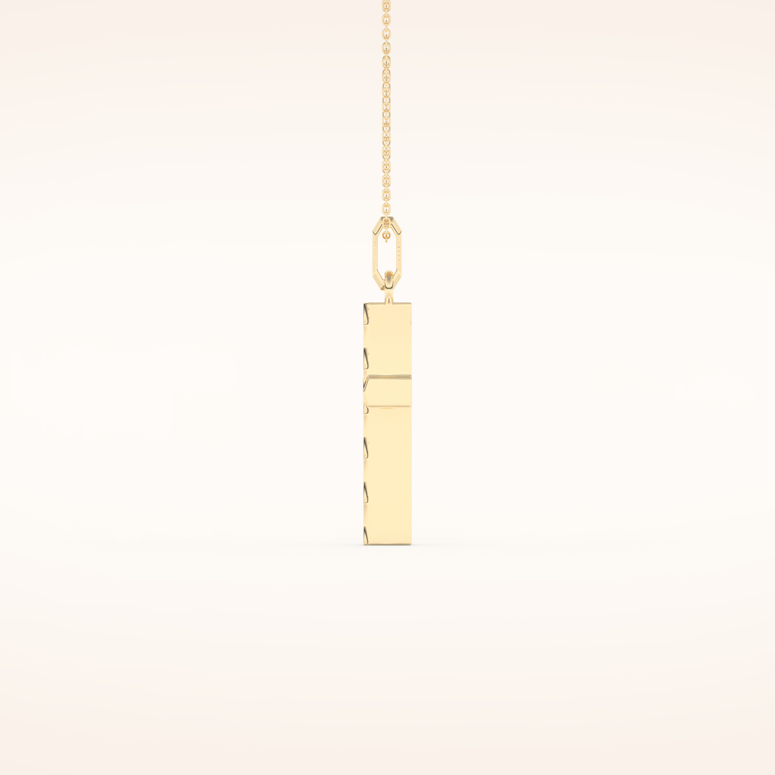 Classic Patterned Cross Necklace
