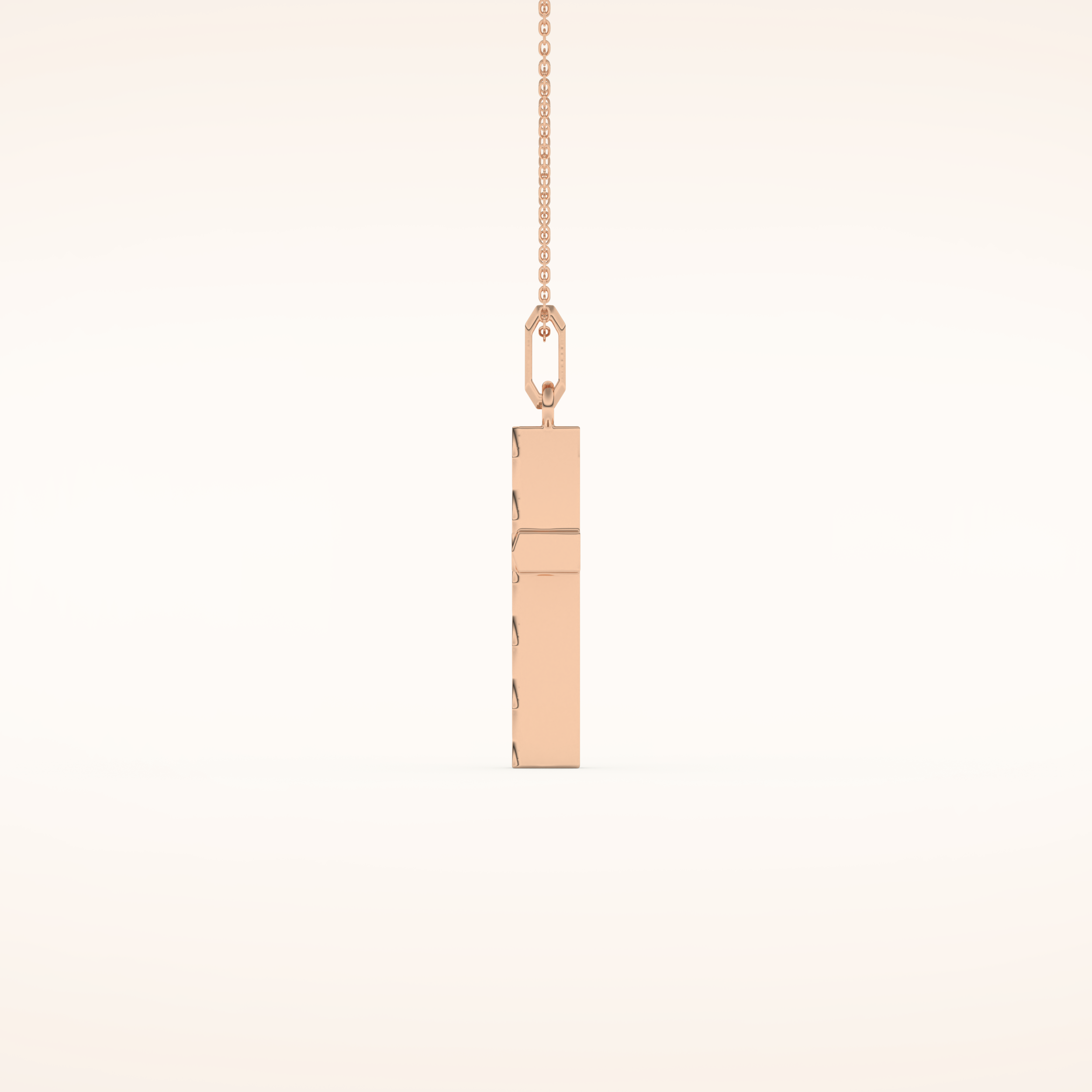 Classic Patterned Cross Necklace