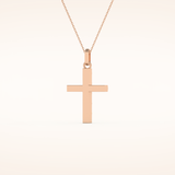 Classic Patterned Cross Necklace