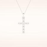 Classic Patterned Cross Necklace