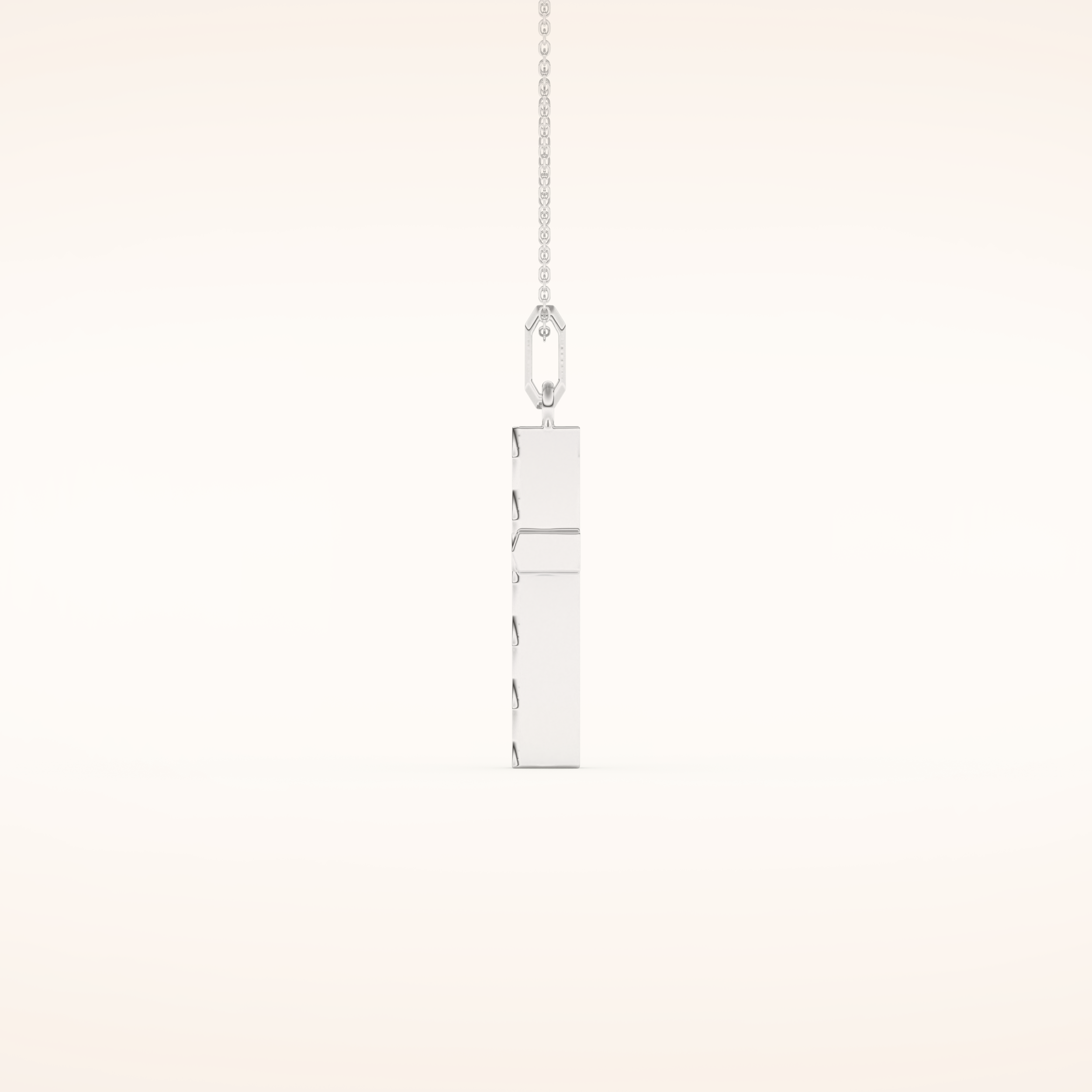 Classic Patterned Cross Necklace