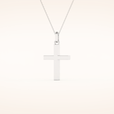 Classic Patterned Cross Necklace