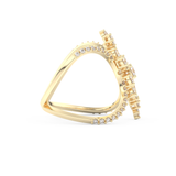 0.645 TCW Round Lab Grown Diamond Wedding Band