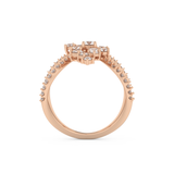0.645 TCW Round Lab Grown Diamond Wedding Band