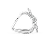 0.645 TCW Round Lab Grown Diamond Wedding Band