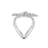 0.645 TCW Round Lab Grown Diamond Wedding Band