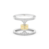 0.361 TCW Round Lab Grown Diamond Men's Wedding Band