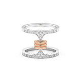 0.361 TCW Round Lab Grown Diamond Men's Wedding Band