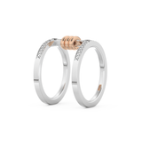 0.361 TCW Round Lab Grown Diamond Men's Wedding Band