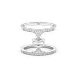 0.361 TCW Round Lab Grown Diamond Men's Wedding Band