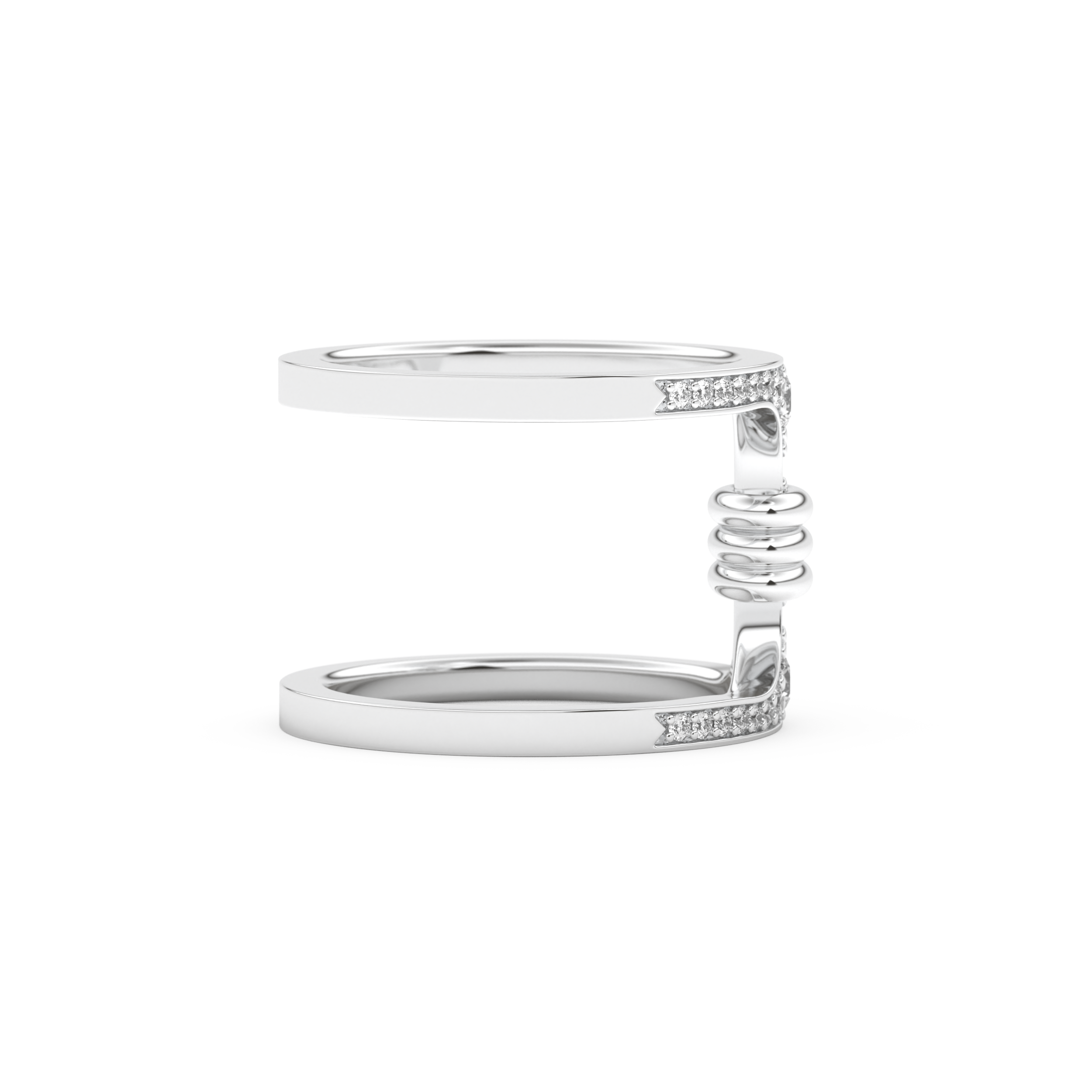 0.361 TCW Round Lab Grown Diamond Men's Wedding Band