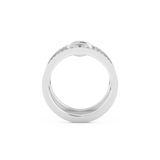 0.361 TCW Round Lab Grown Diamond Men's Wedding Band