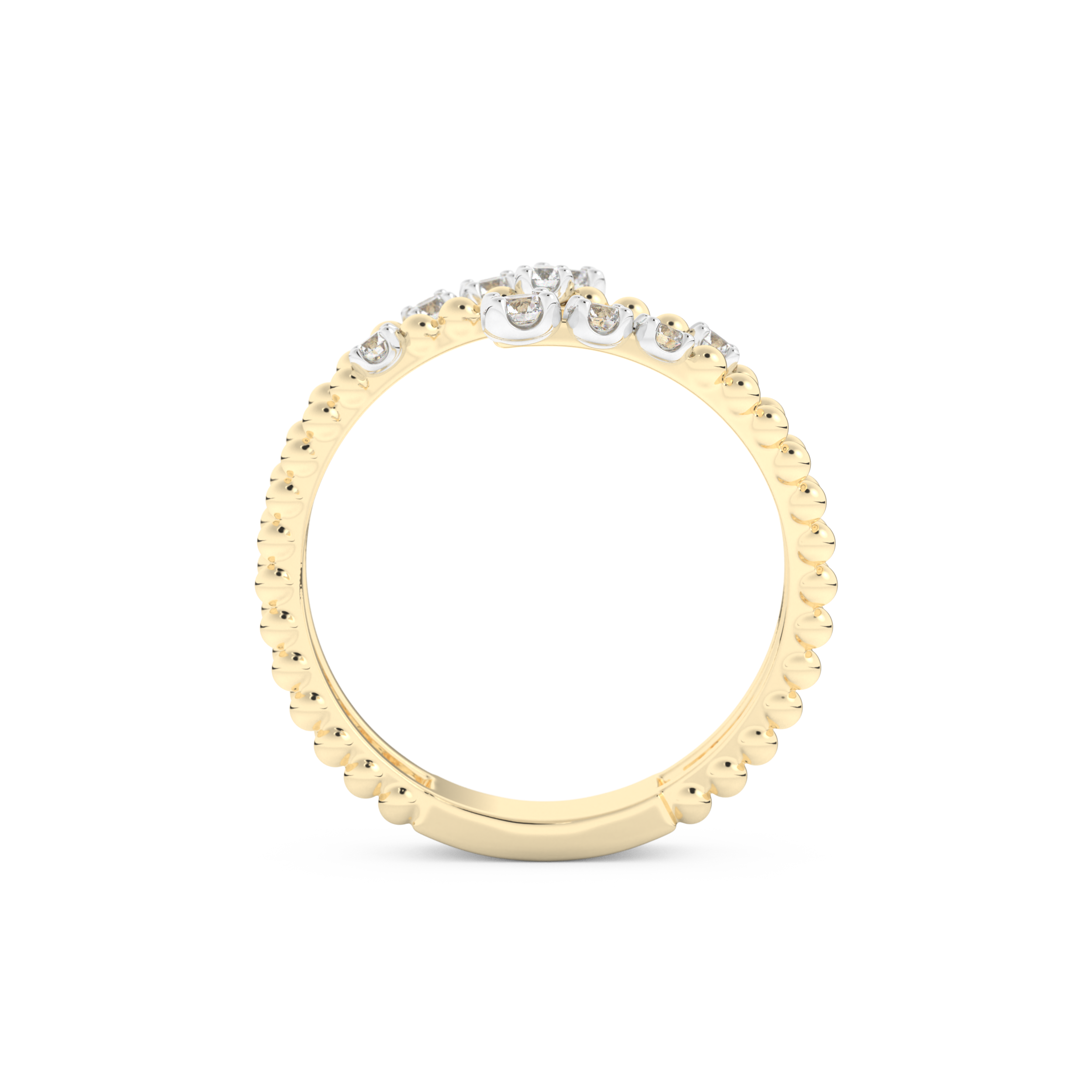 0.35 TCW Round Lab Grown Diamond Wedding Band