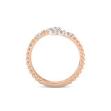 0.35 TCW Round Lab Grown Diamond Wedding Band