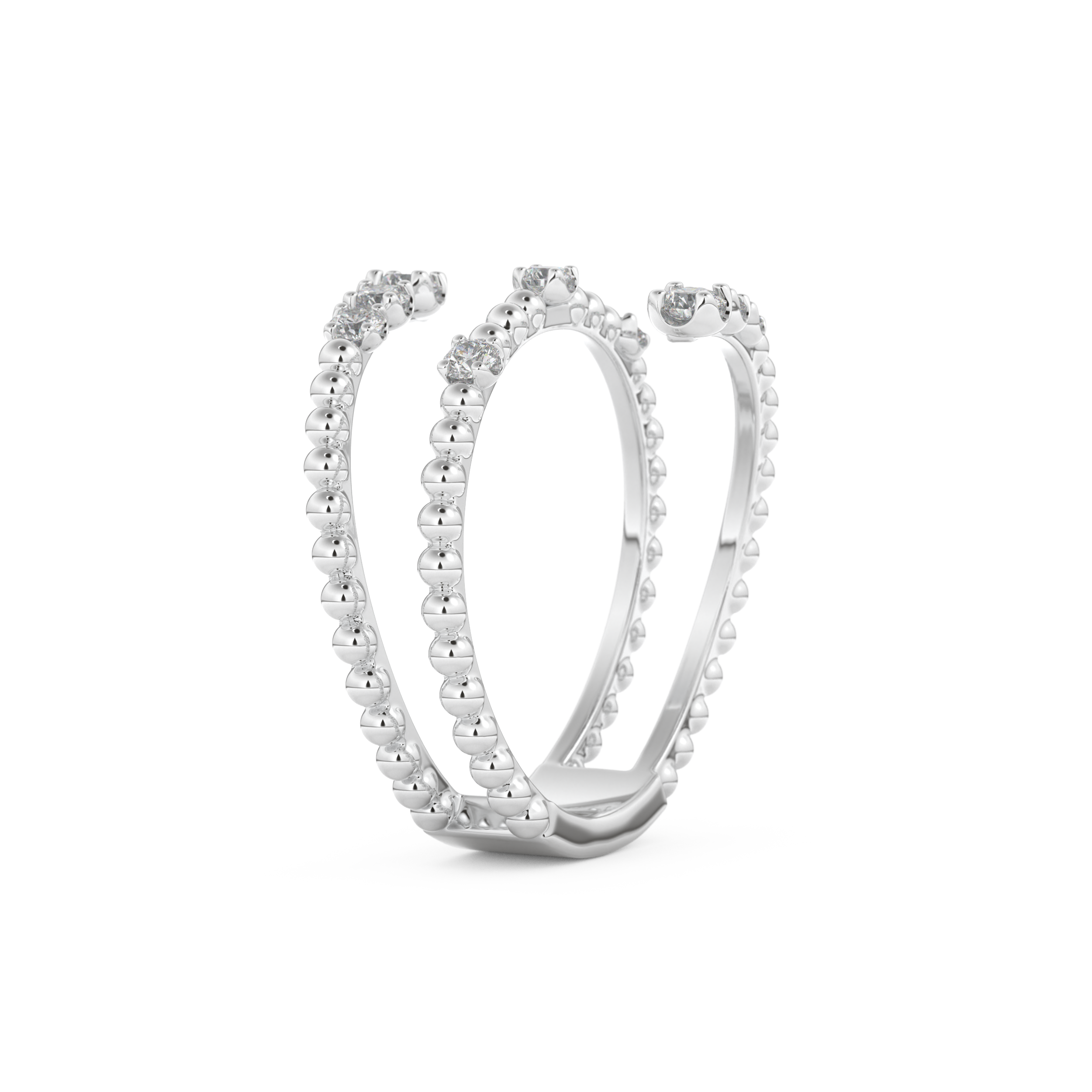 0.35 TCW Round Lab Grown Diamond Wedding Band