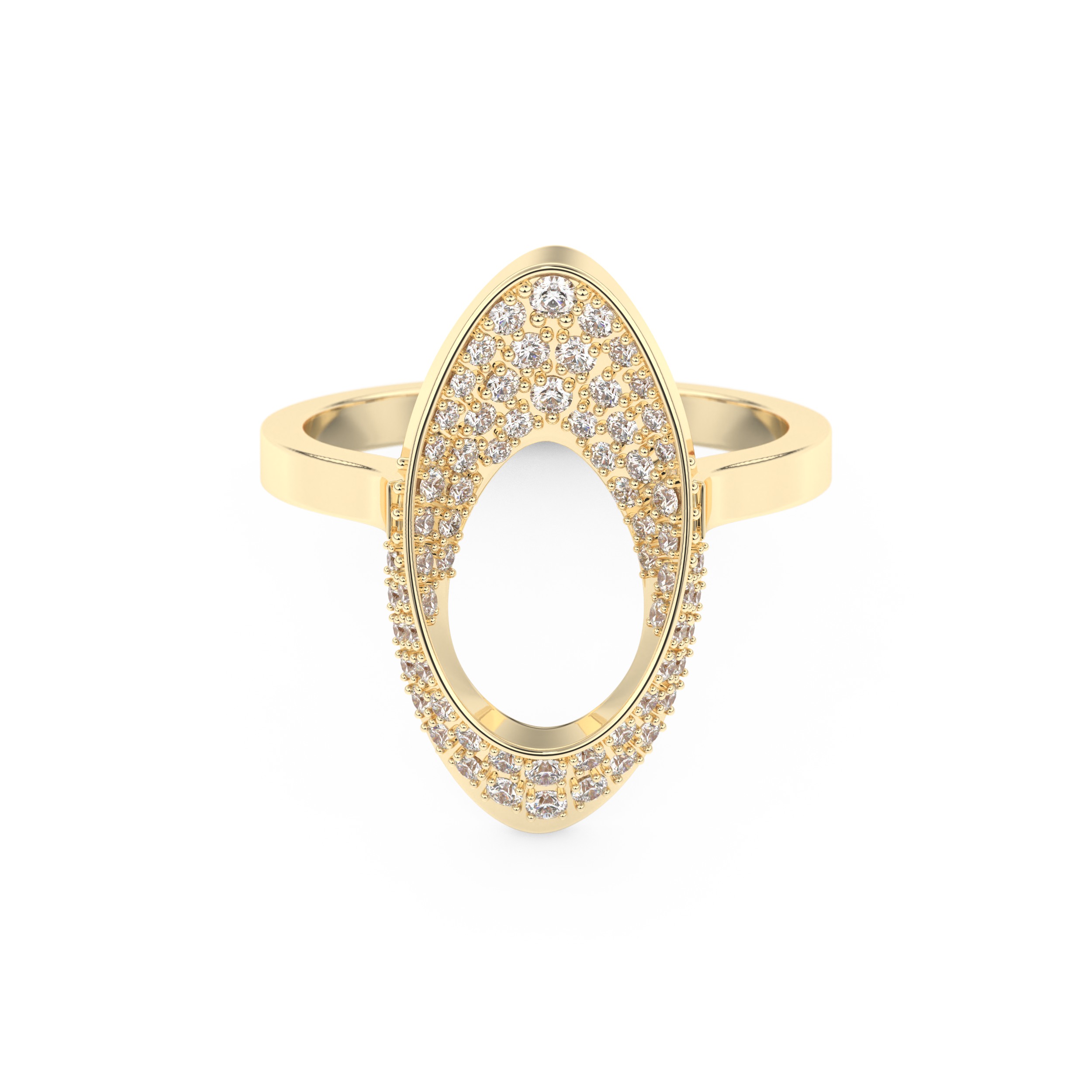 0.383 TCW Round Lab Grown Diamond Wedding Band