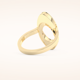 0.383 TCW Round Shaped Moissanite Multi Stone Wedding Band