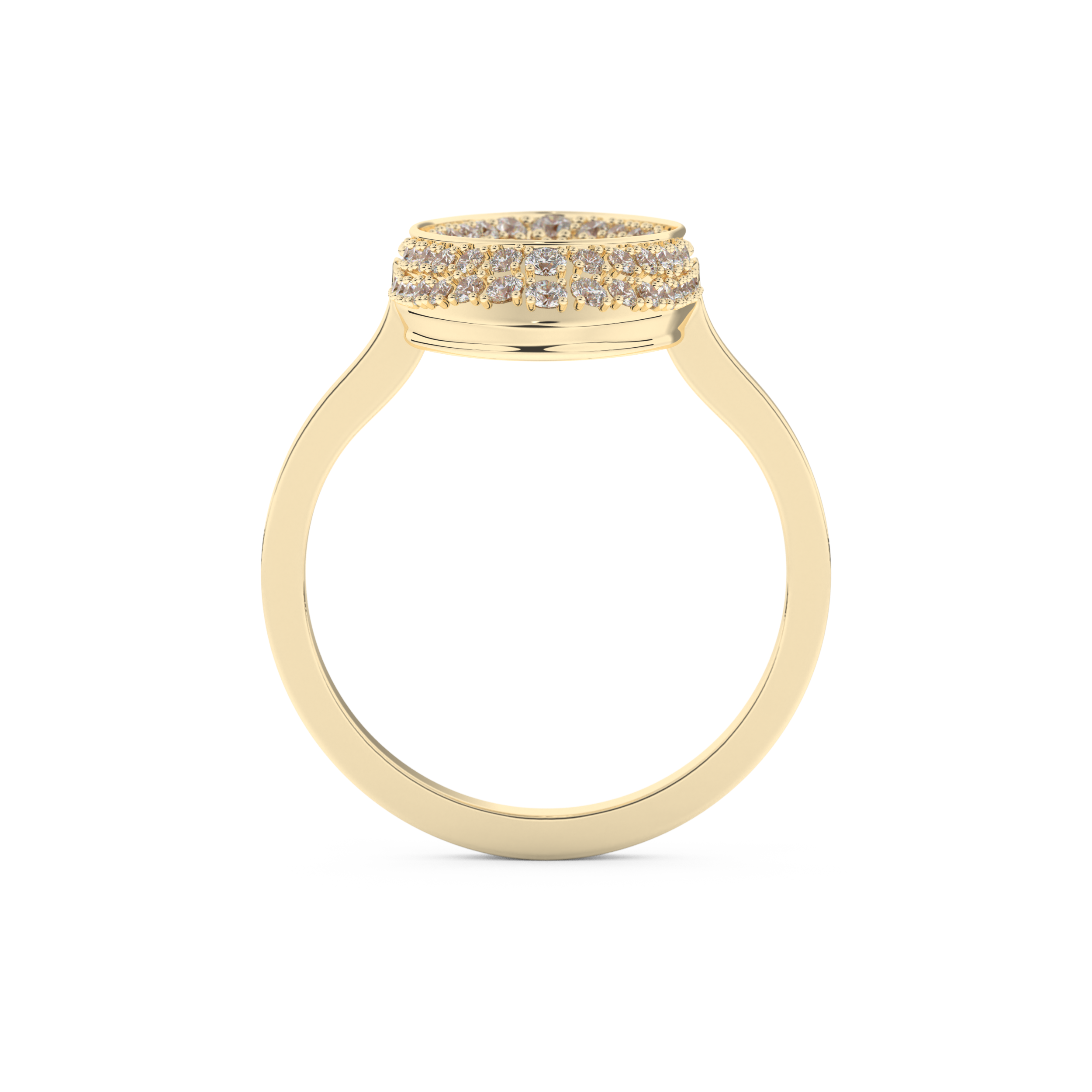 0.383 TCW Round Lab Grown Diamond Wedding Band